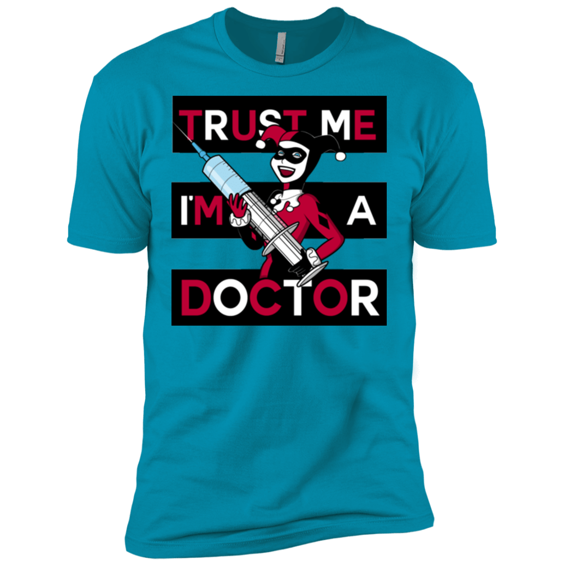 T-Shirts Turquoise / X-Small Trust me! Men's Premium T-Shirt