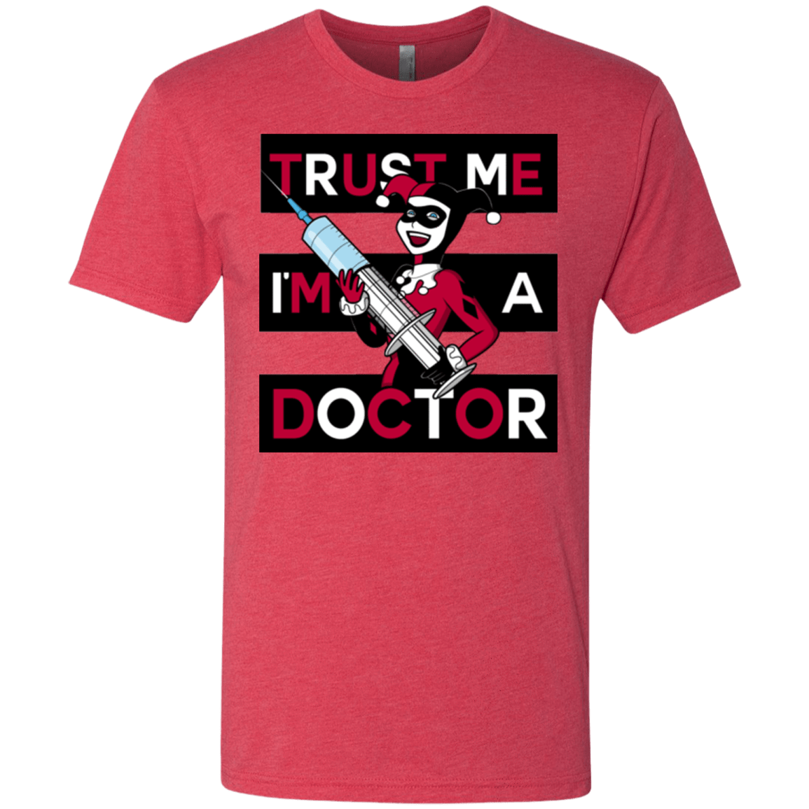 T-Shirts Vintage Red / Small Trust me! Men's Triblend T-Shirt