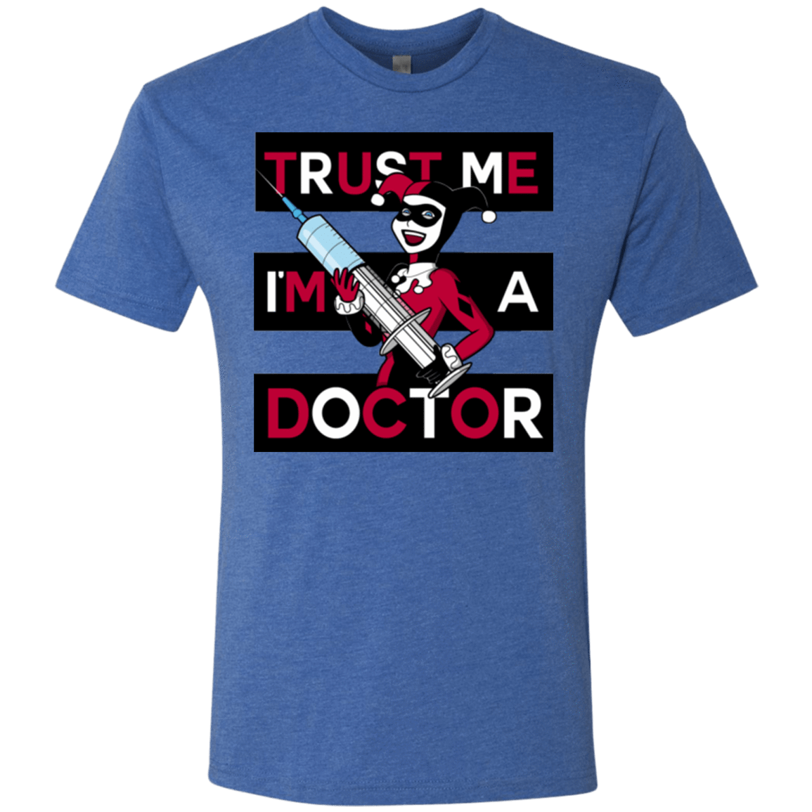 T-Shirts Vintage Royal / Small Trust me! Men's Triblend T-Shirt
