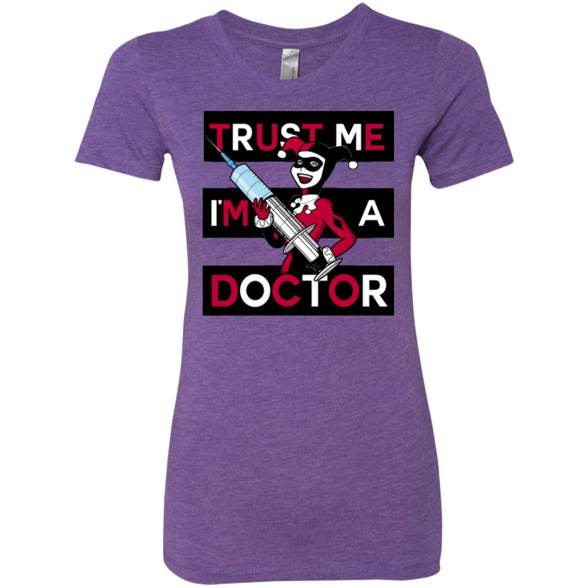 T-Shirts Purple Rush / Small Trust me! Women's Triblend T-Shirt
