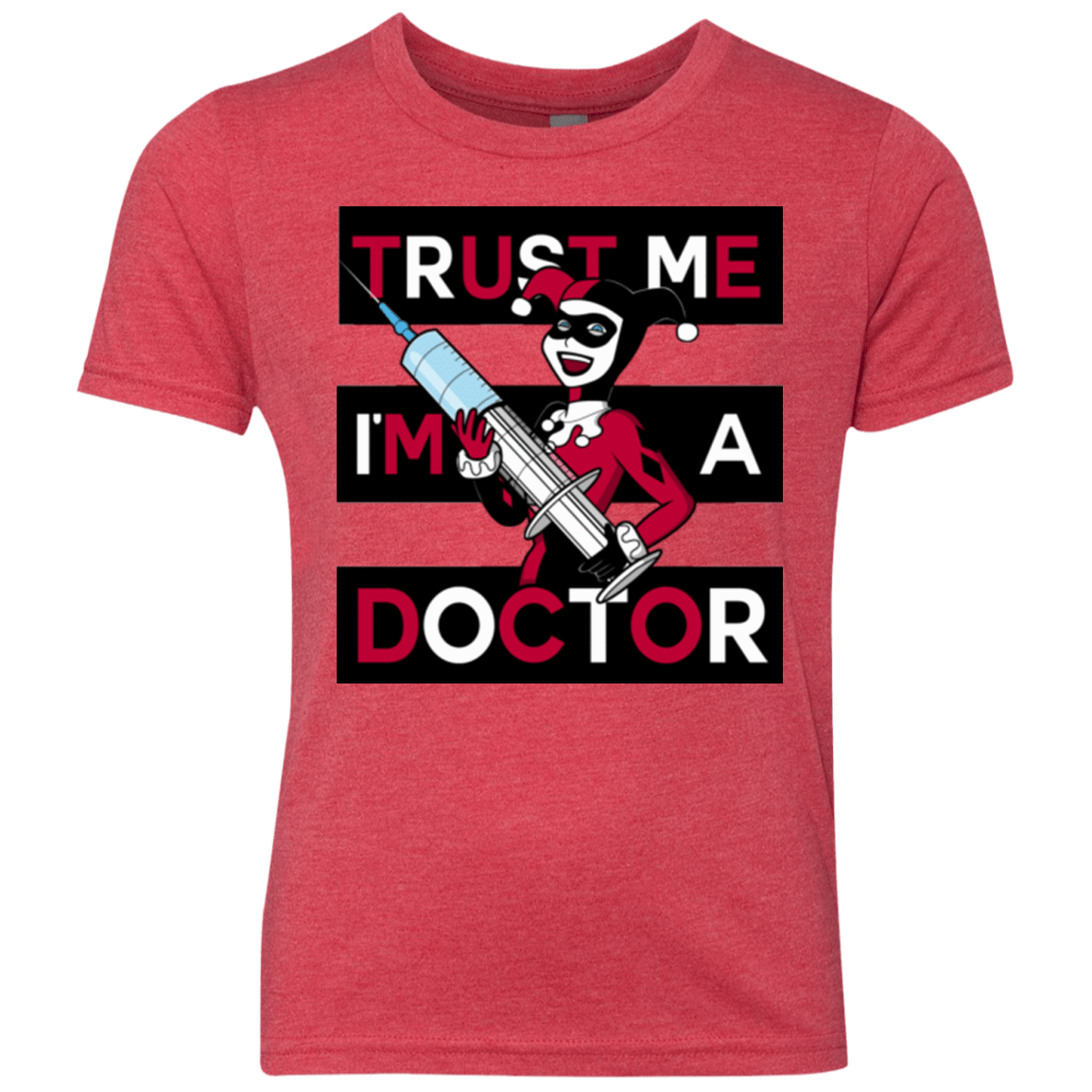 T-Shirts Vintage Red / YXS Trust me! Youth Triblend T-Shirt