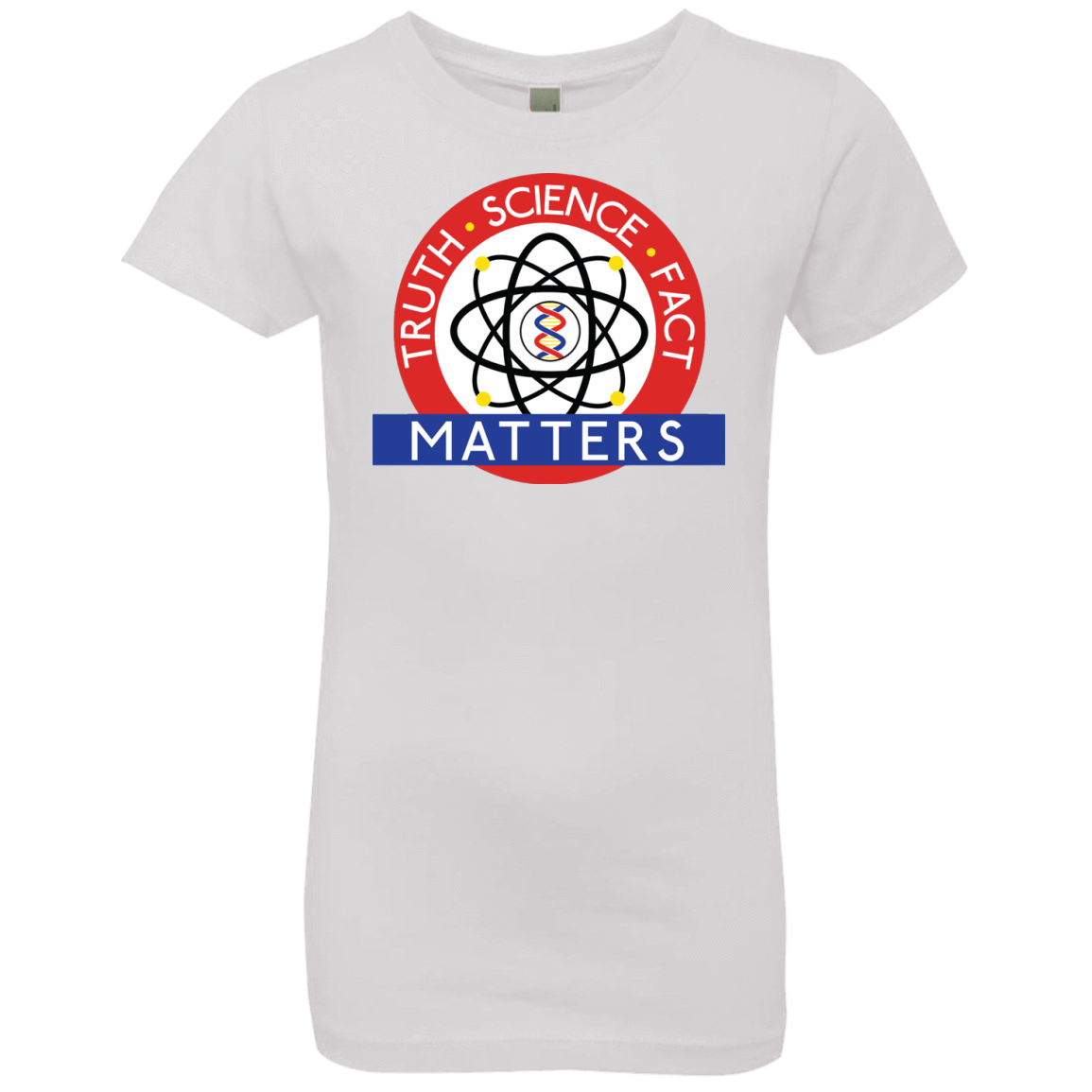 T-Shirts White / YXS Truth Science Fact Girls Premium T-Shirt