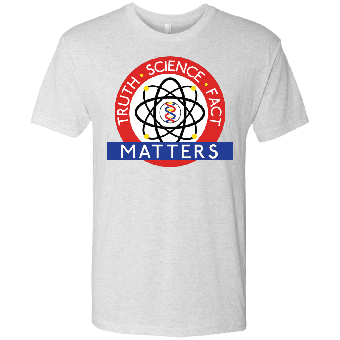 T-Shirts Heather White / S Truth Science Fact Men's Triblend T-Shirt
