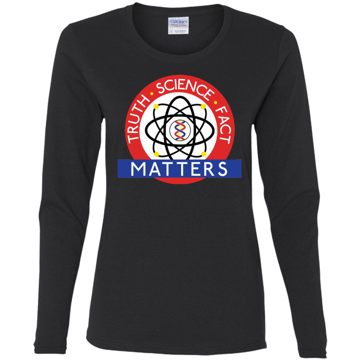T-Shirts Black / S Truth Science Fact Women's Long Sleeve T-Shirt