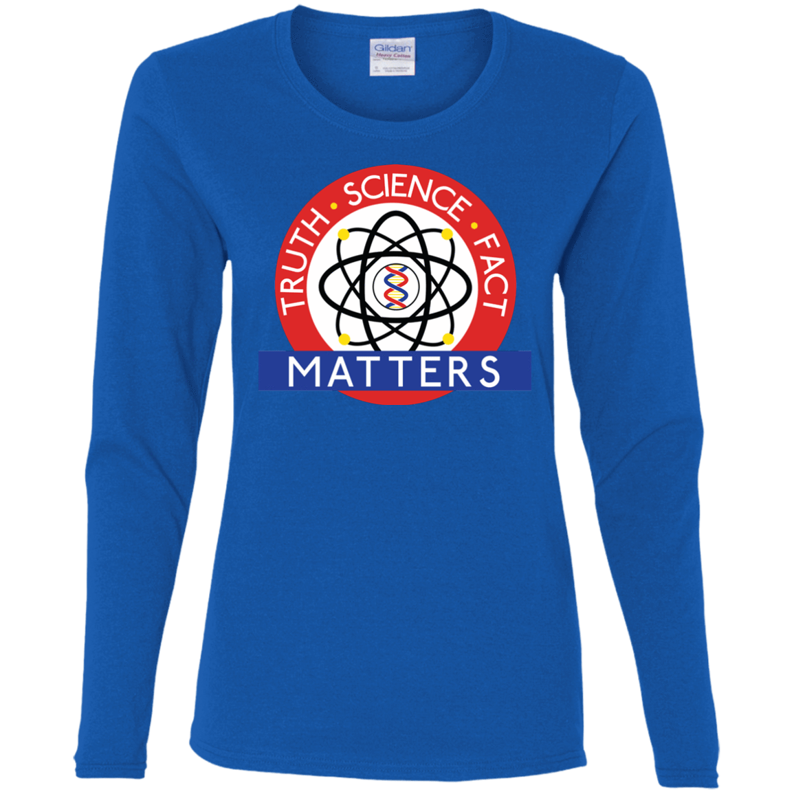 T-Shirts Royal / S Truth Science Fact Women's Long Sleeve T-Shirt