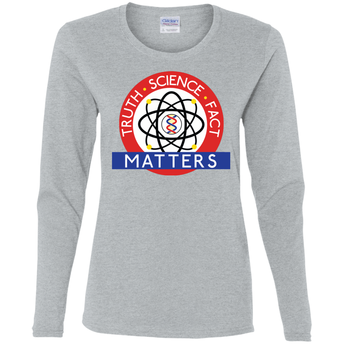 T-Shirts Sport Grey / S Truth Science Fact Women's Long Sleeve T-Shirt