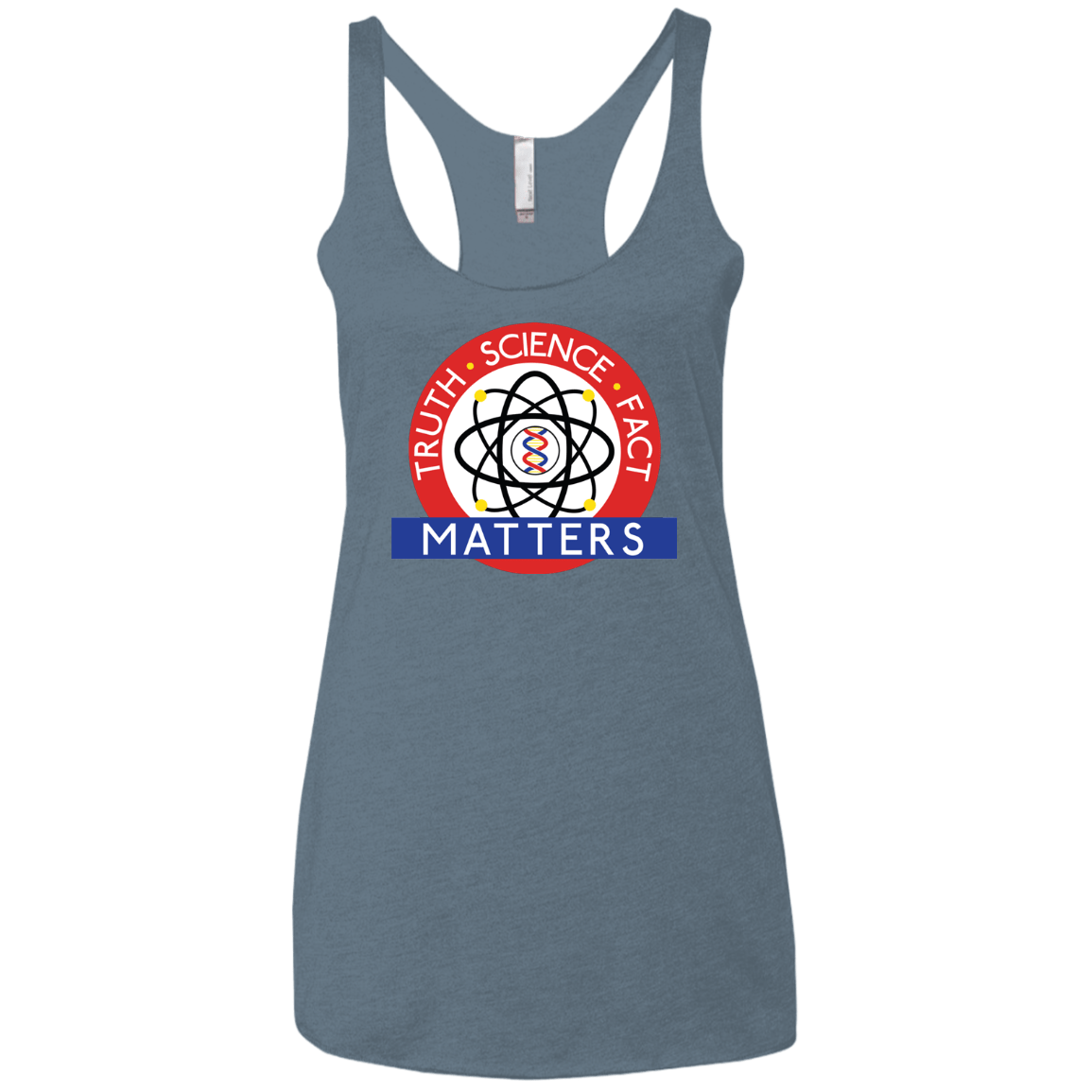 Truth Science Fact Women's Triblend Racerback Tank