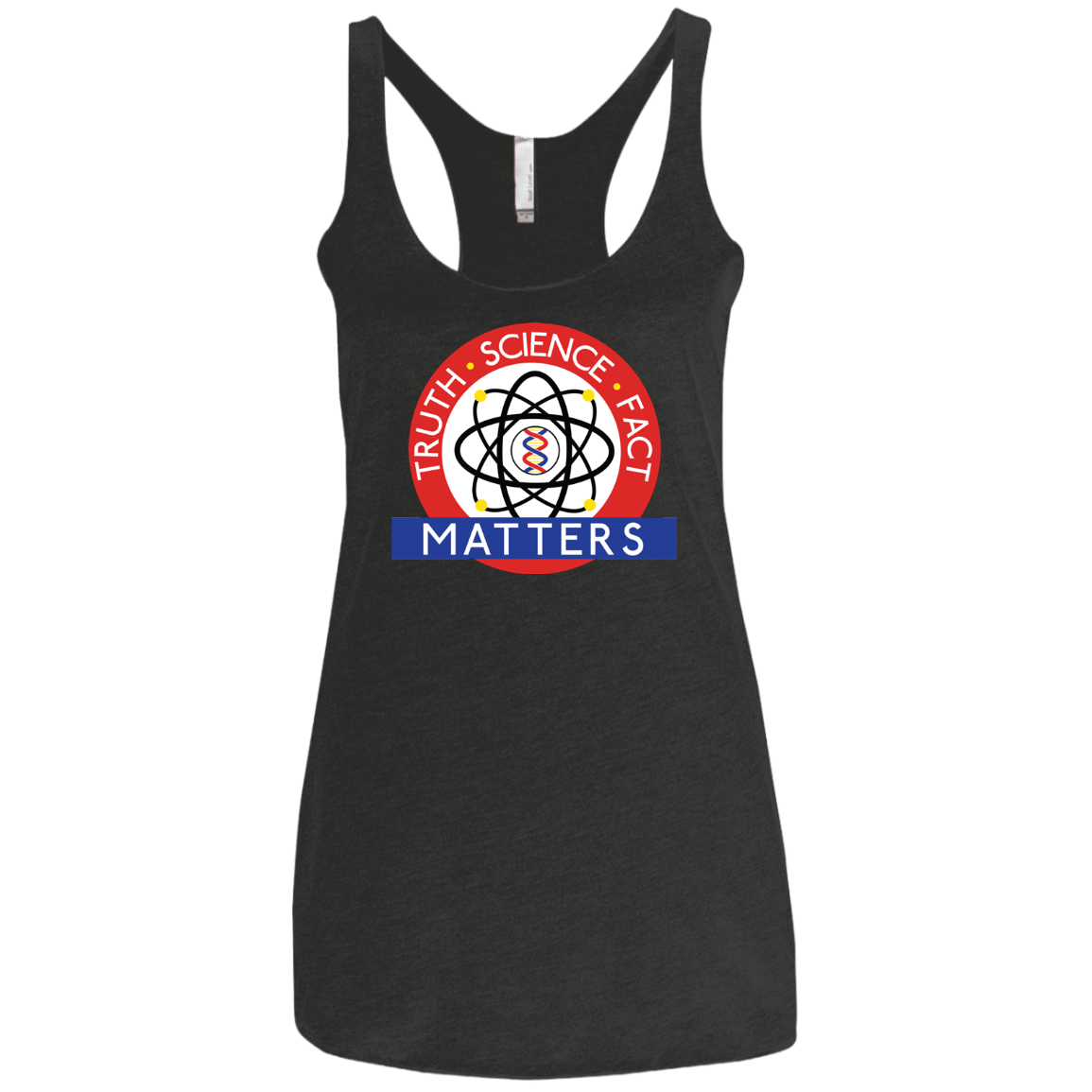 Truth Science Fact Women's Triblend Racerback Tank