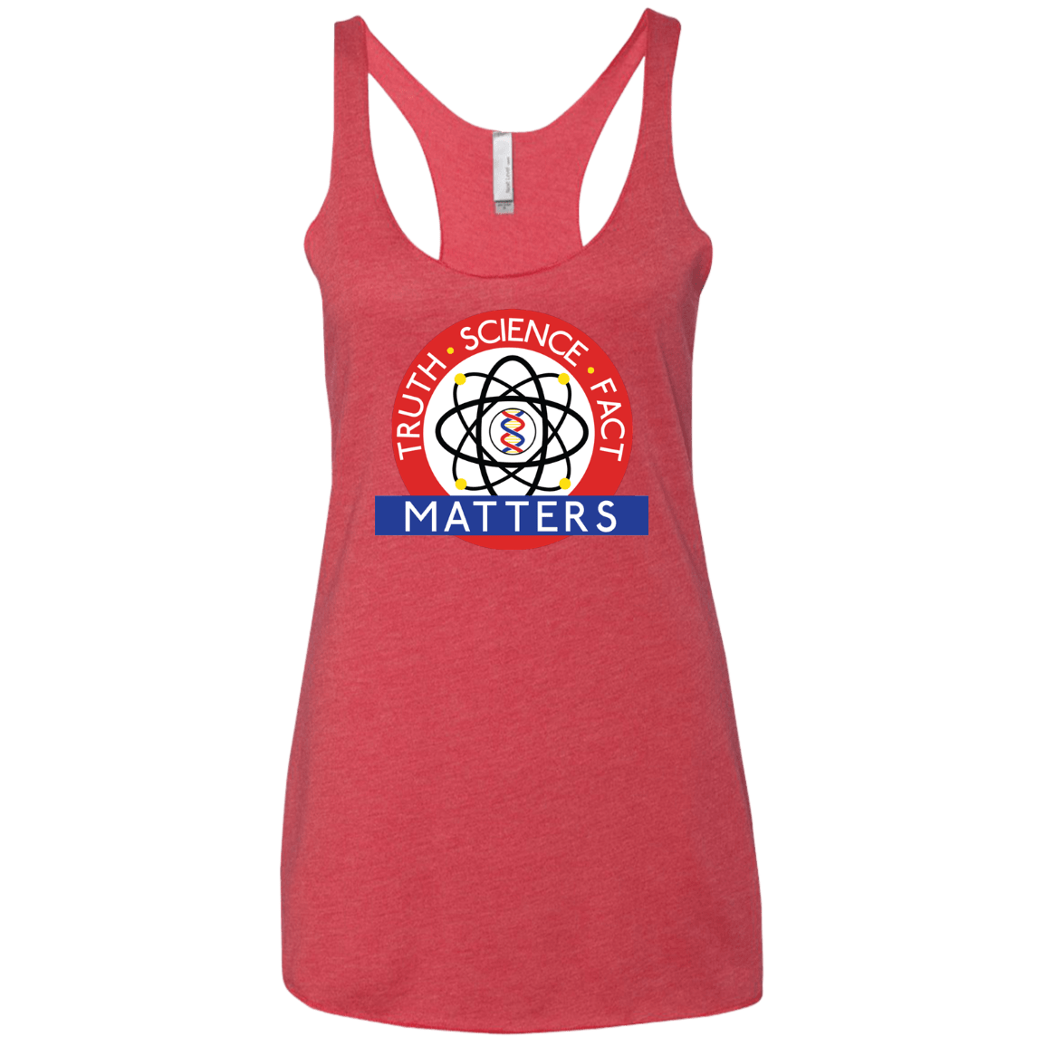 Truth Science Fact Women's Triblend Racerback Tank