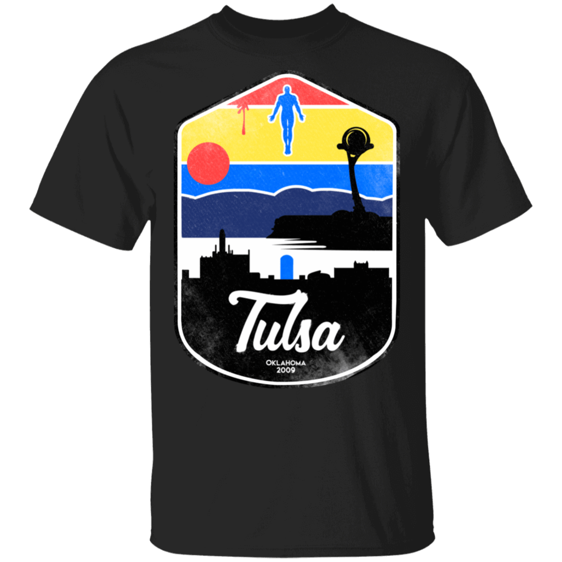 T-Shirts Black / S Tulsa OK T-Shirt