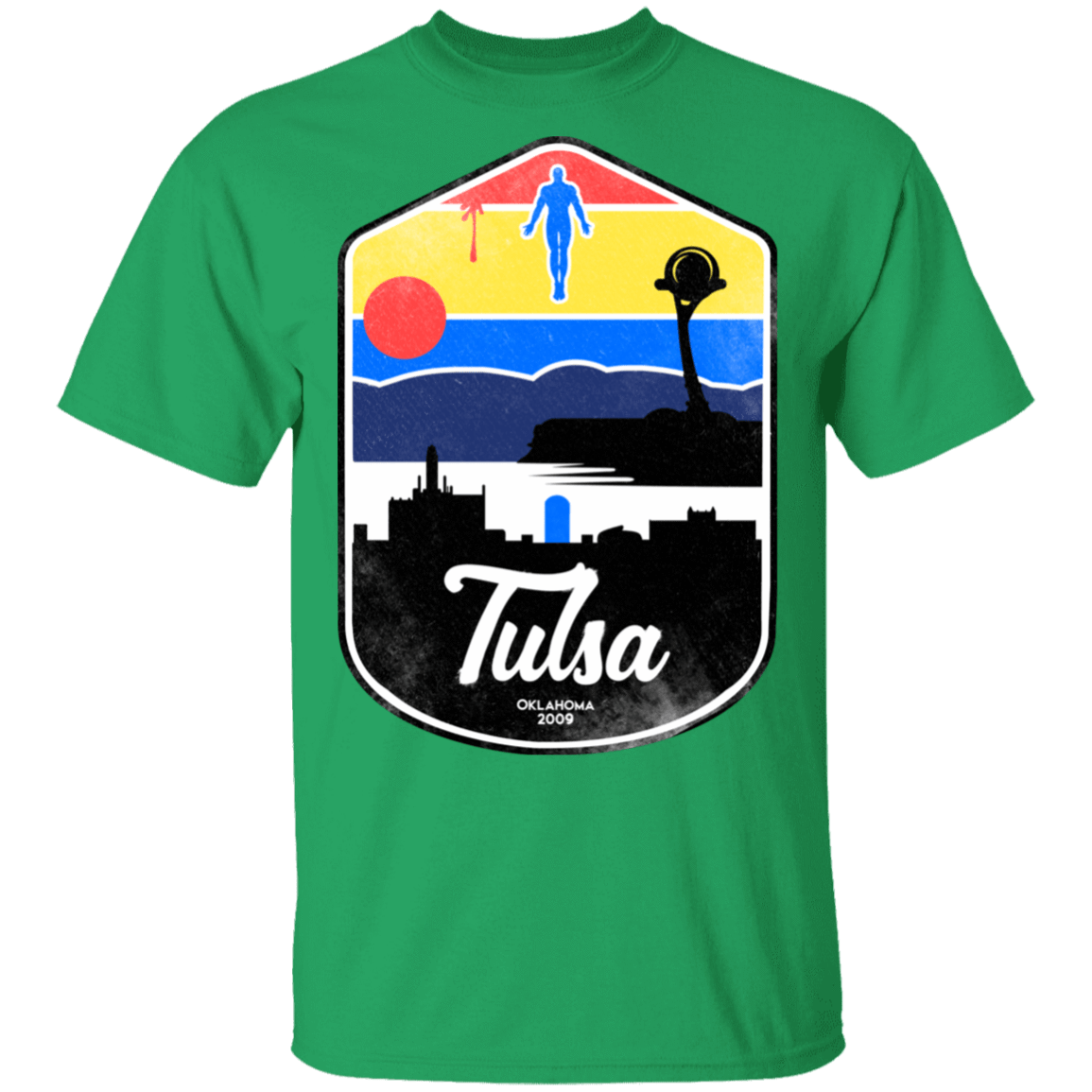 T-Shirts Irish Green / S Tulsa OK T-Shirt