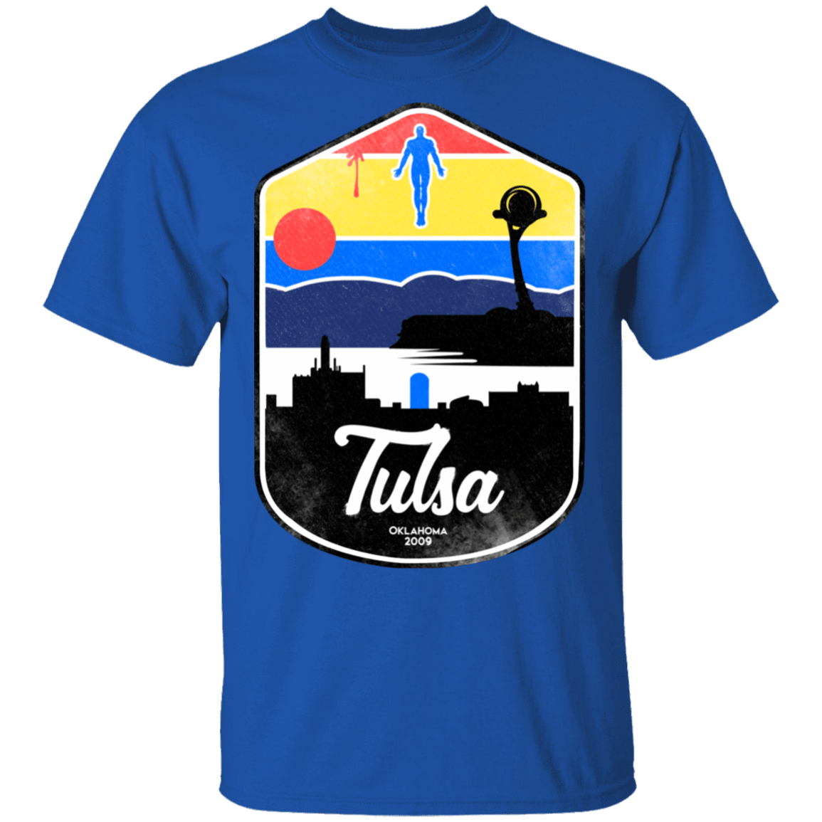 T-Shirts Royal / S Tulsa OK T-Shirt
