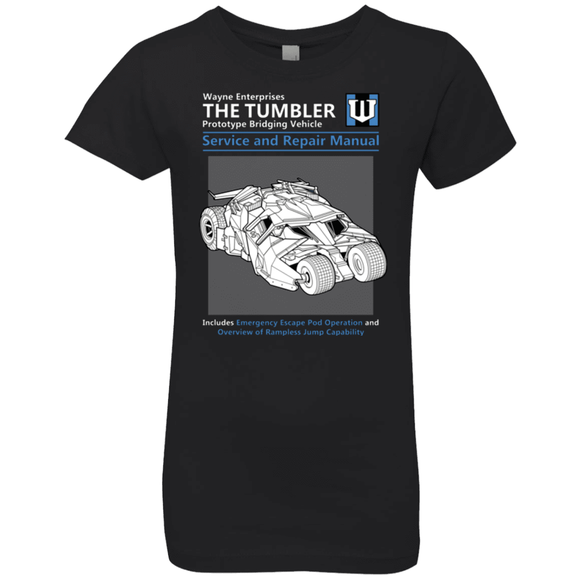 T-Shirts Black / YXS TUMBLER SERVICE AND REPAIR MANUAL Girls Premium T-Shirt