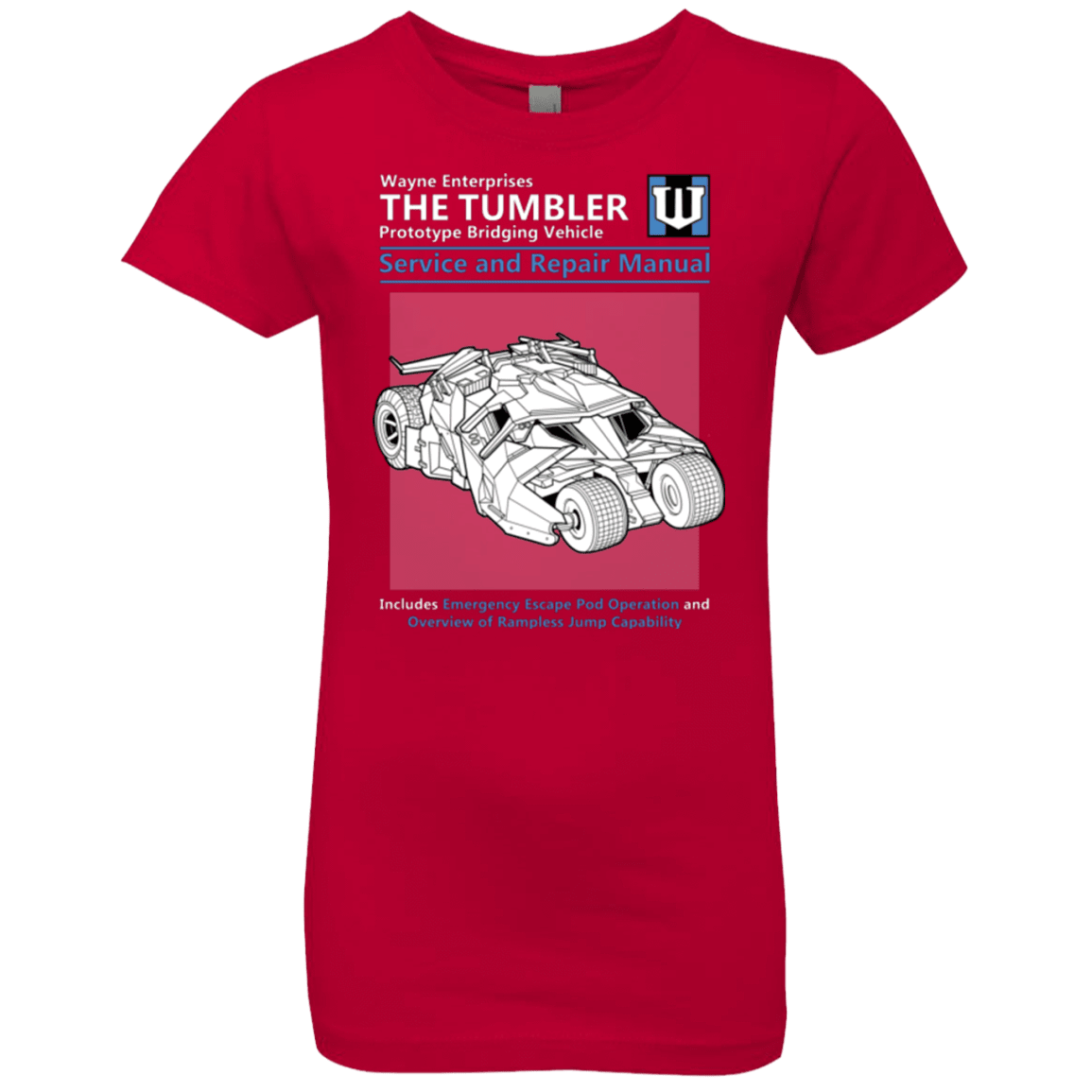 T-Shirts Red / YXS TUMBLER SERVICE AND REPAIR MANUAL Girls Premium T-Shirt
