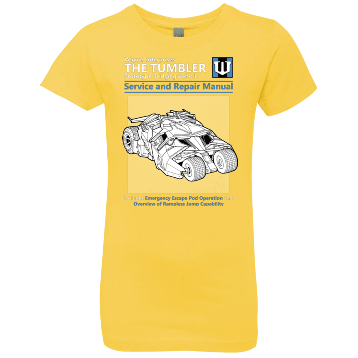 T-Shirts Vibrant Yellow / YXS TUMBLER SERVICE AND REPAIR MANUAL Girls Premium T-Shirt