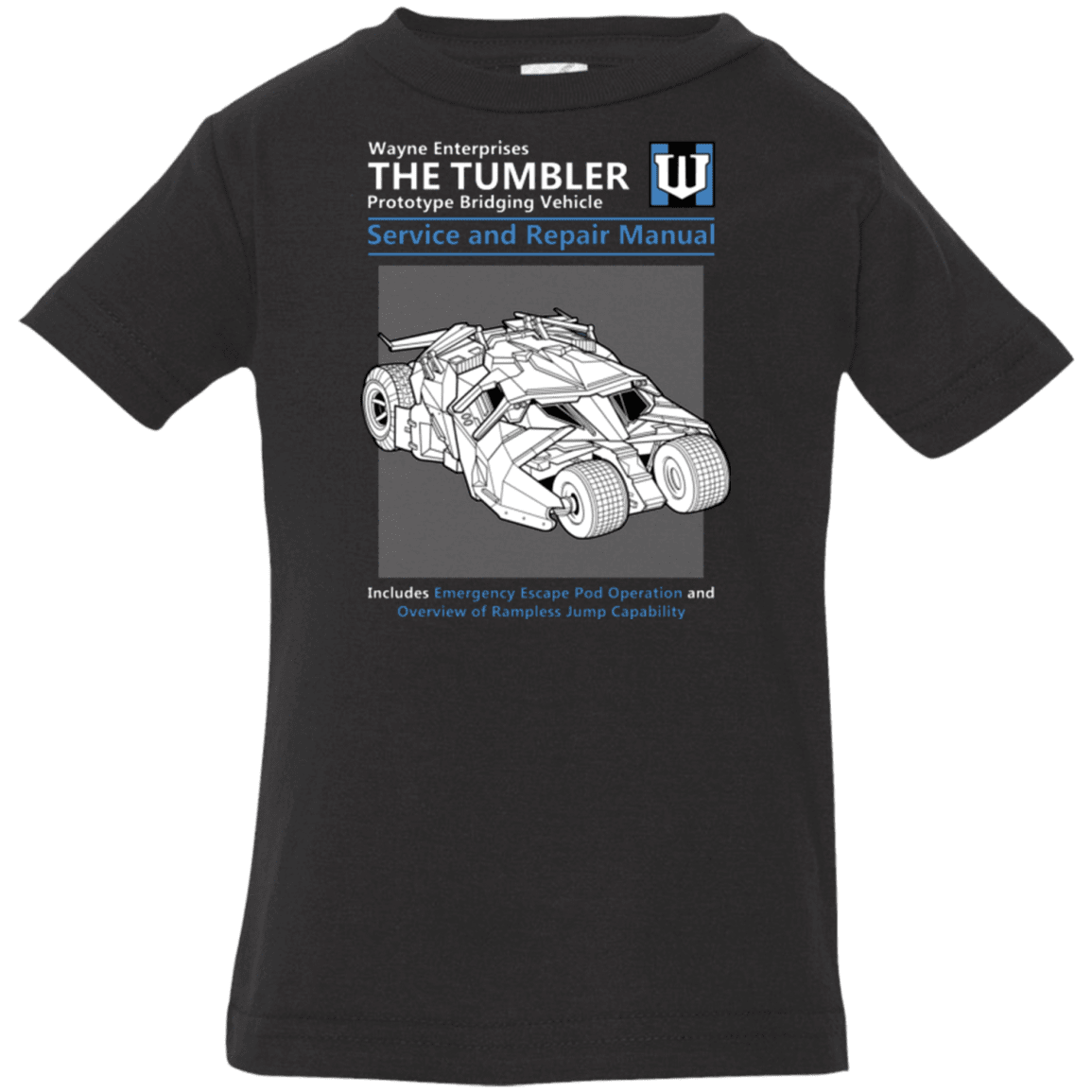 T-Shirts Black / 6 Months TUMBLER SERVICE AND REPAIR MANUAL Infant Premium T-Shirt