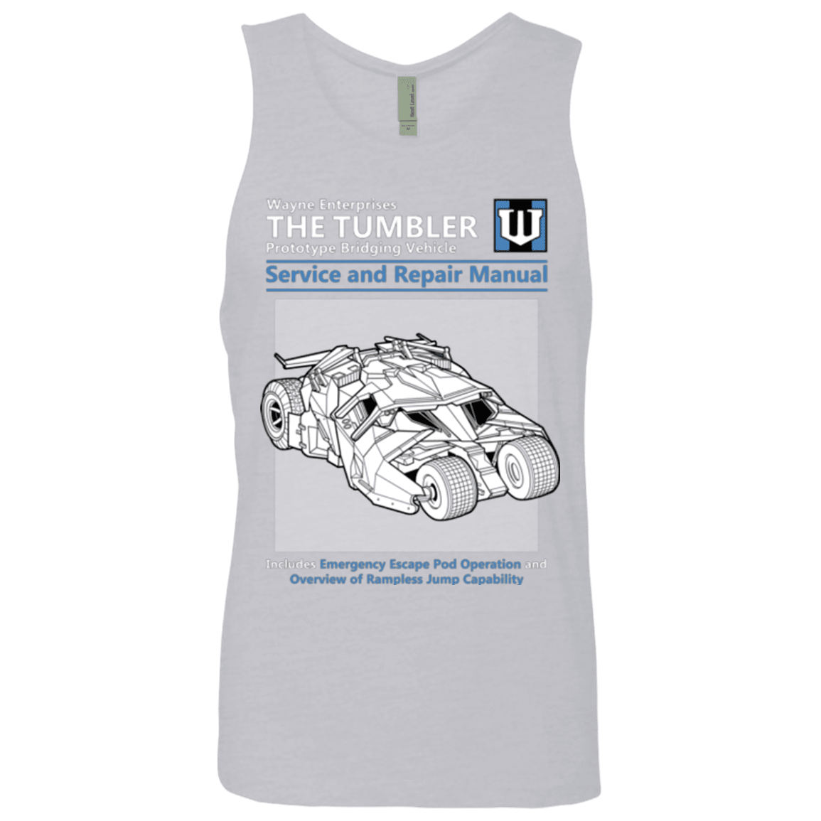 T-Shirts Heather Grey / Small TUMBLER SERVICE AND REPAIR MANUAL Men's Premium Tank Top