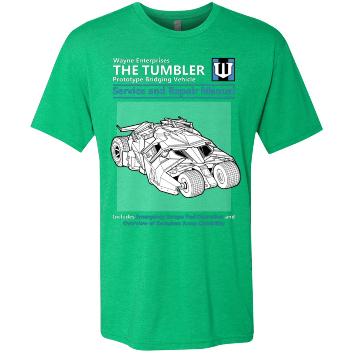 T-Shirts Envy / Small TUMBLER SERVICE AND REPAIR MANUAL Men's Triblend T-Shirt