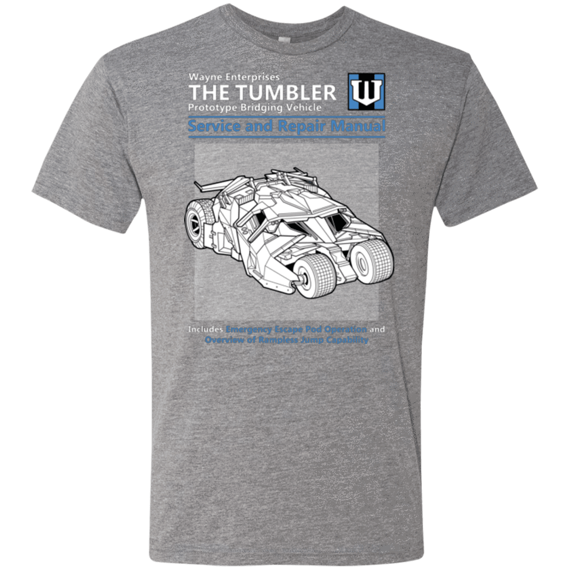 T-Shirts Premium Heather / Small TUMBLER SERVICE AND REPAIR MANUAL Men's Triblend T-Shirt