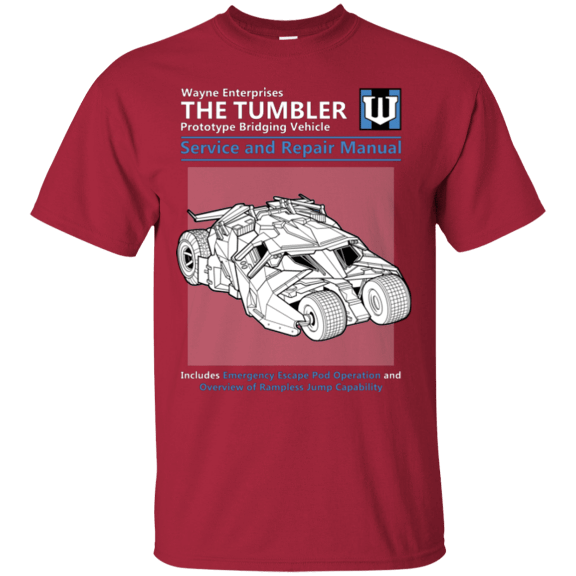 T-Shirts Cardinal / Small TUMBLER SERVICE AND REPAIR MANUAL T-Shirt