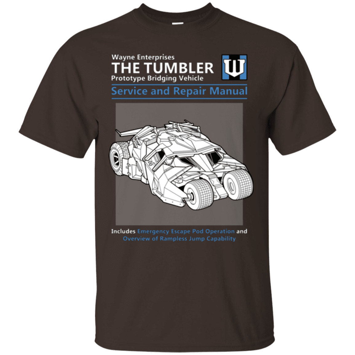 T-Shirts Dark Chocolate / Small TUMBLER SERVICE AND REPAIR MANUAL T-Shirt