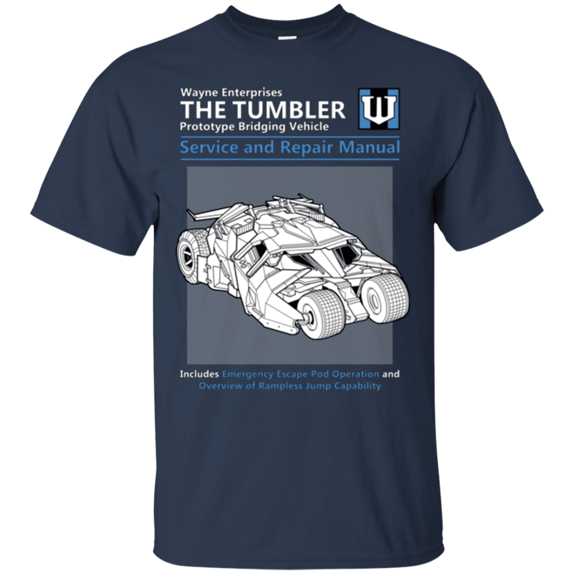 T-Shirts Navy / Small TUMBLER SERVICE AND REPAIR MANUAL T-Shirt