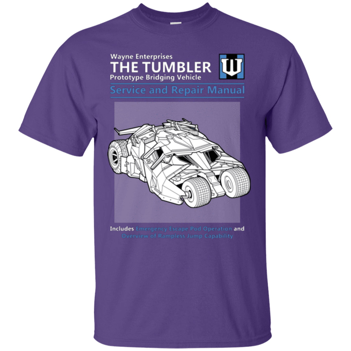 T-Shirts Purple / Small TUMBLER SERVICE AND REPAIR MANUAL T-Shirt