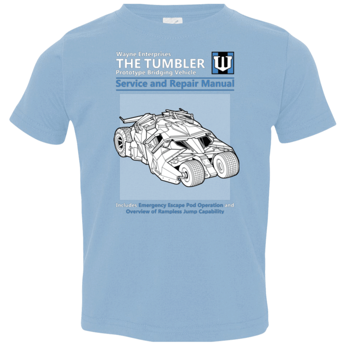 T-Shirts Light Blue / 2T TUMBLER SERVICE AND REPAIR MANUAL Toddler Premium T-Shirt
