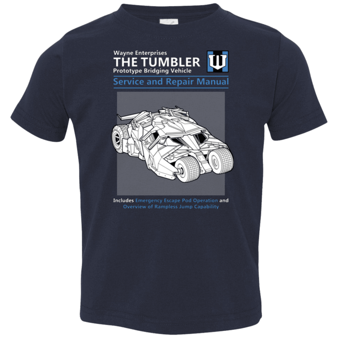 T-Shirts Navy / 2T TUMBLER SERVICE AND REPAIR MANUAL Toddler Premium T-Shirt