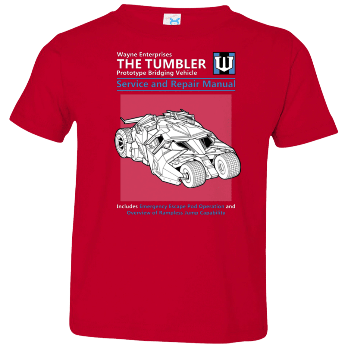 T-Shirts Red / 2T TUMBLER SERVICE AND REPAIR MANUAL Toddler Premium T-Shirt