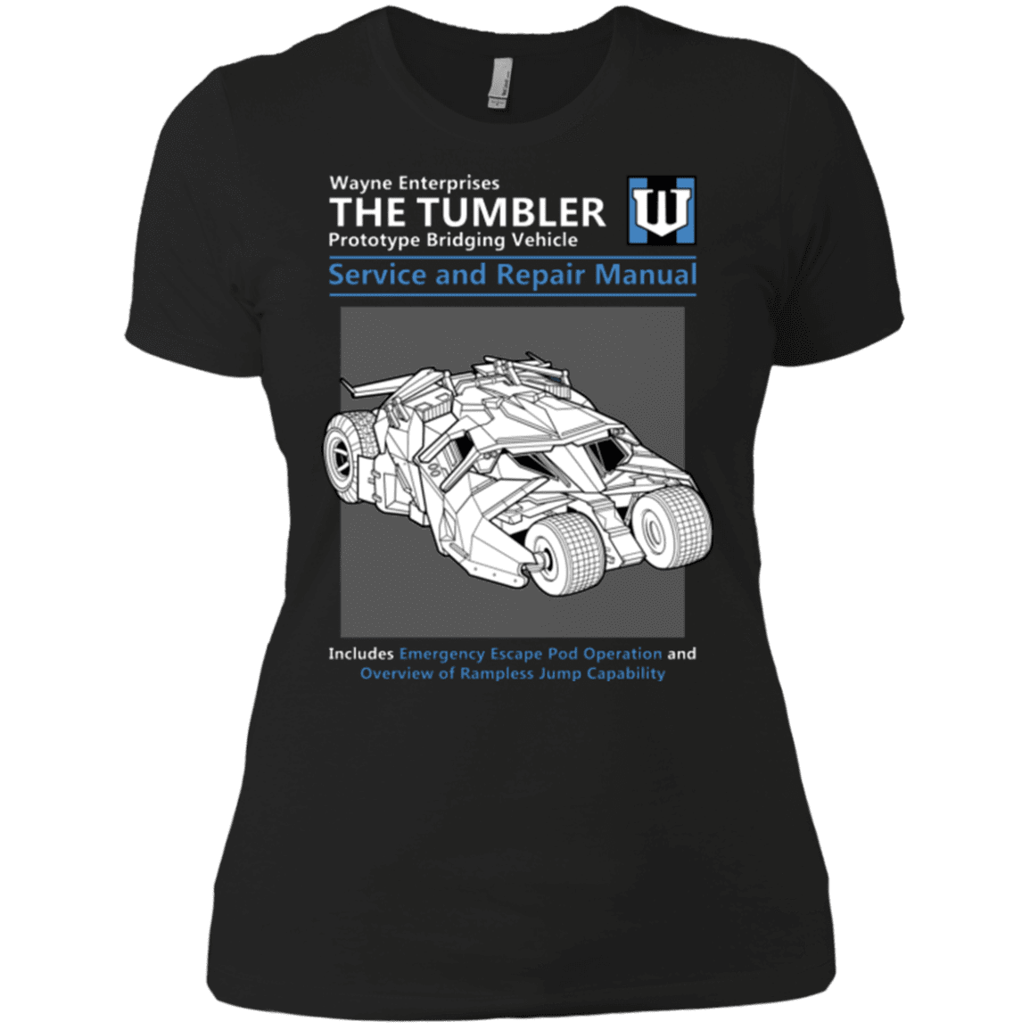 T-Shirts Black / X-Small TUMBLER SERVICE AND REPAIR MANUAL Women's Premium T-Shirt