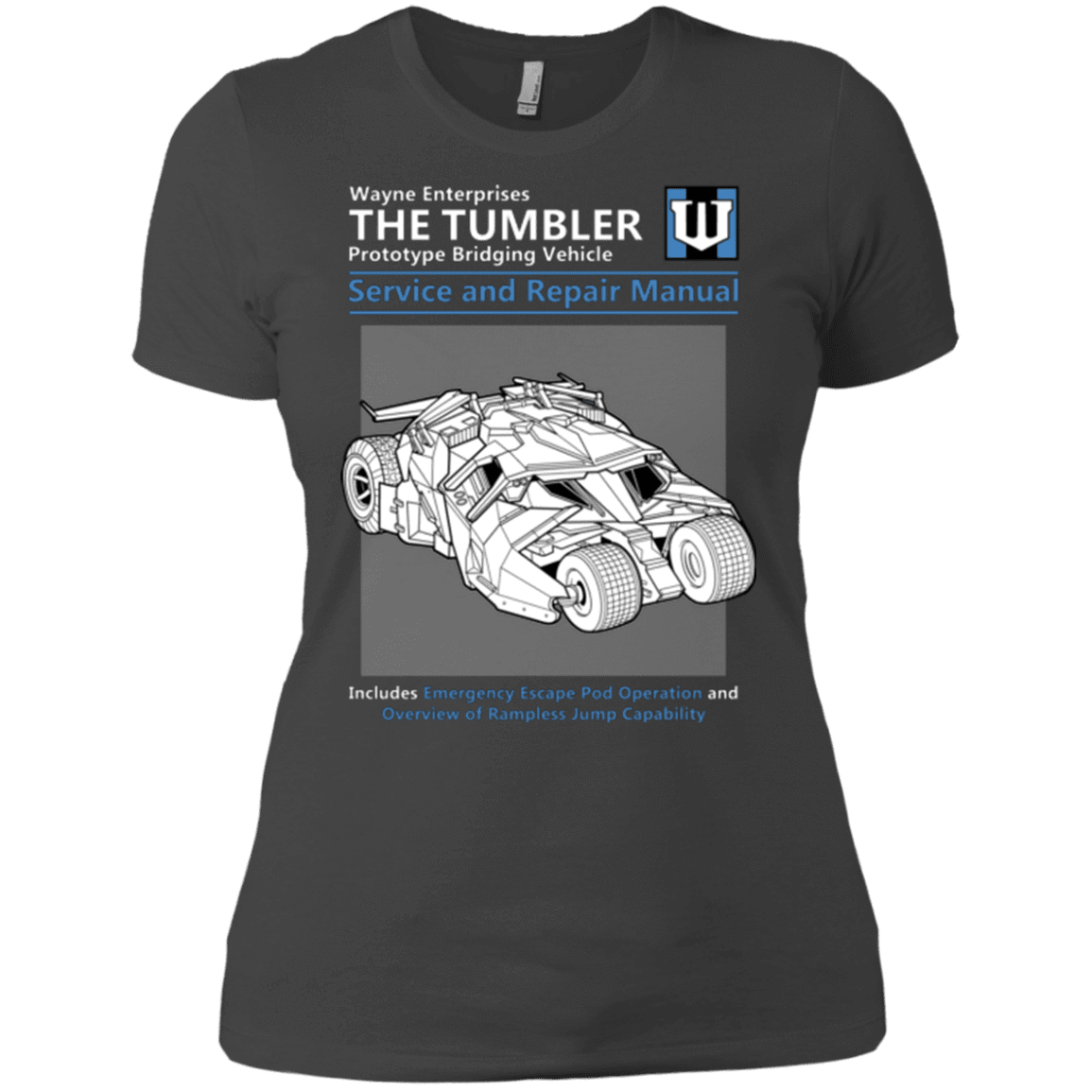 T-Shirts Heavy Metal / X-Small TUMBLER SERVICE AND REPAIR MANUAL Women's Premium T-Shirt