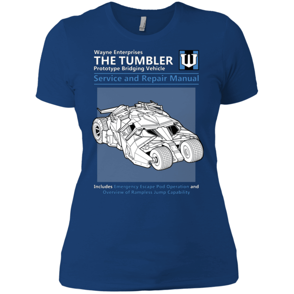 T-Shirts Royal / X-Small TUMBLER SERVICE AND REPAIR MANUAL Women's Premium T-Shirt