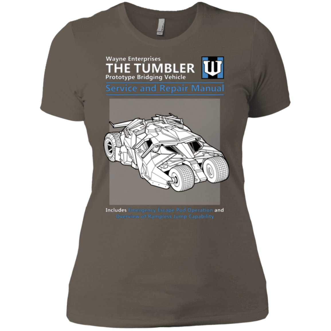 T-Shirts Warm Grey / X-Small TUMBLER SERVICE AND REPAIR MANUAL Women's Premium T-Shirt