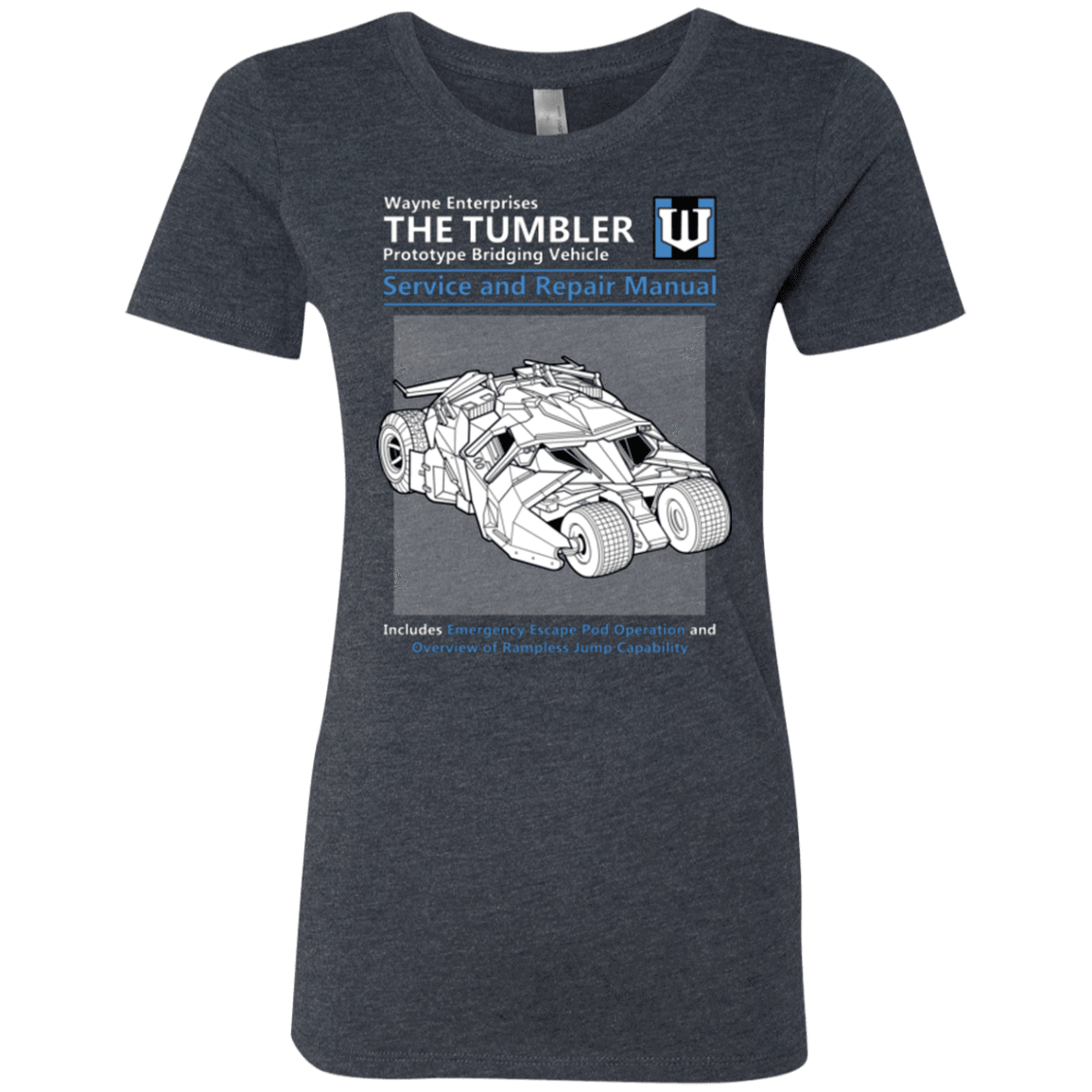 T-Shirts Vintage Navy / Small TUMBLER SERVICE AND REPAIR MANUAL Women's Triblend T-Shirt