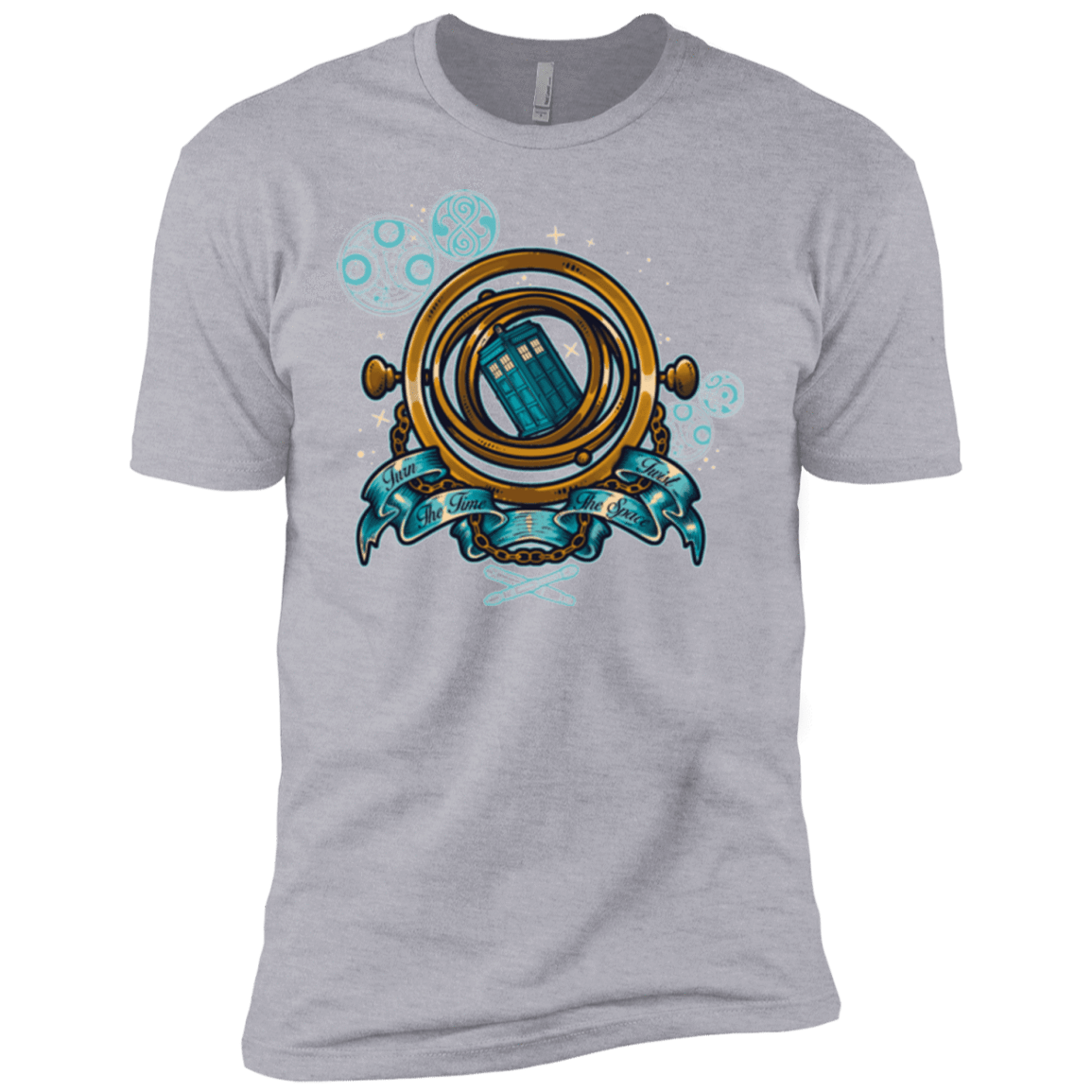 T-Shirts Heather Grey / YXS TURN THE TIME TWIST THE SPACE Boys Premium T-Shirt