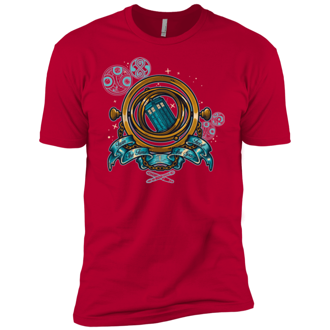 T-Shirts Red / YXS TURN THE TIME TWIST THE SPACE Boys Premium T-Shirt