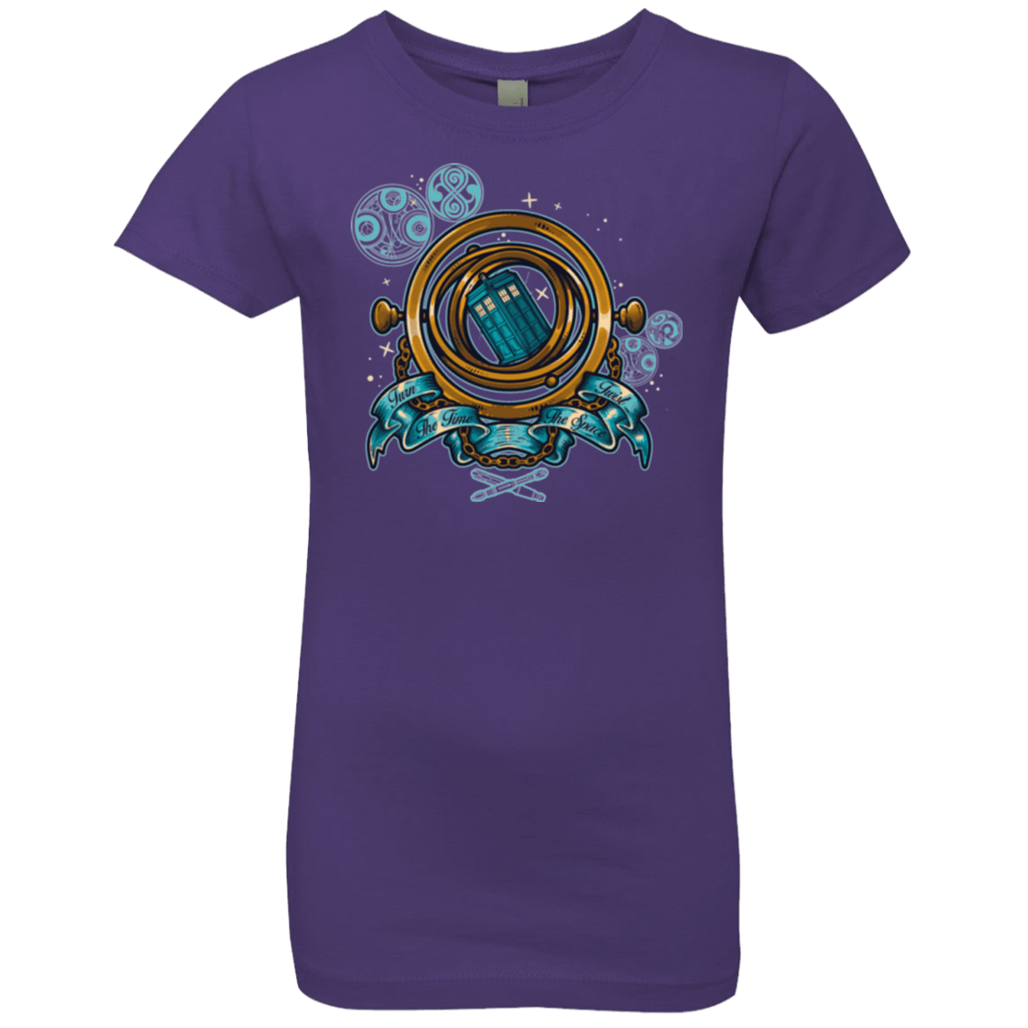 T-Shirts Purple Rush / YXS TURN THE TIME TWIST THE SPACE Girls Premium T-Shirt