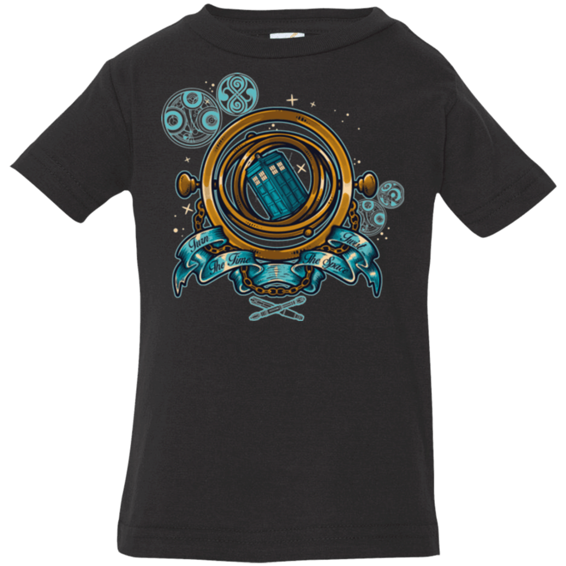T-Shirts Black / 6 Months TURN THE TIME TWIST THE SPACE Infant PremiumT-Shirt