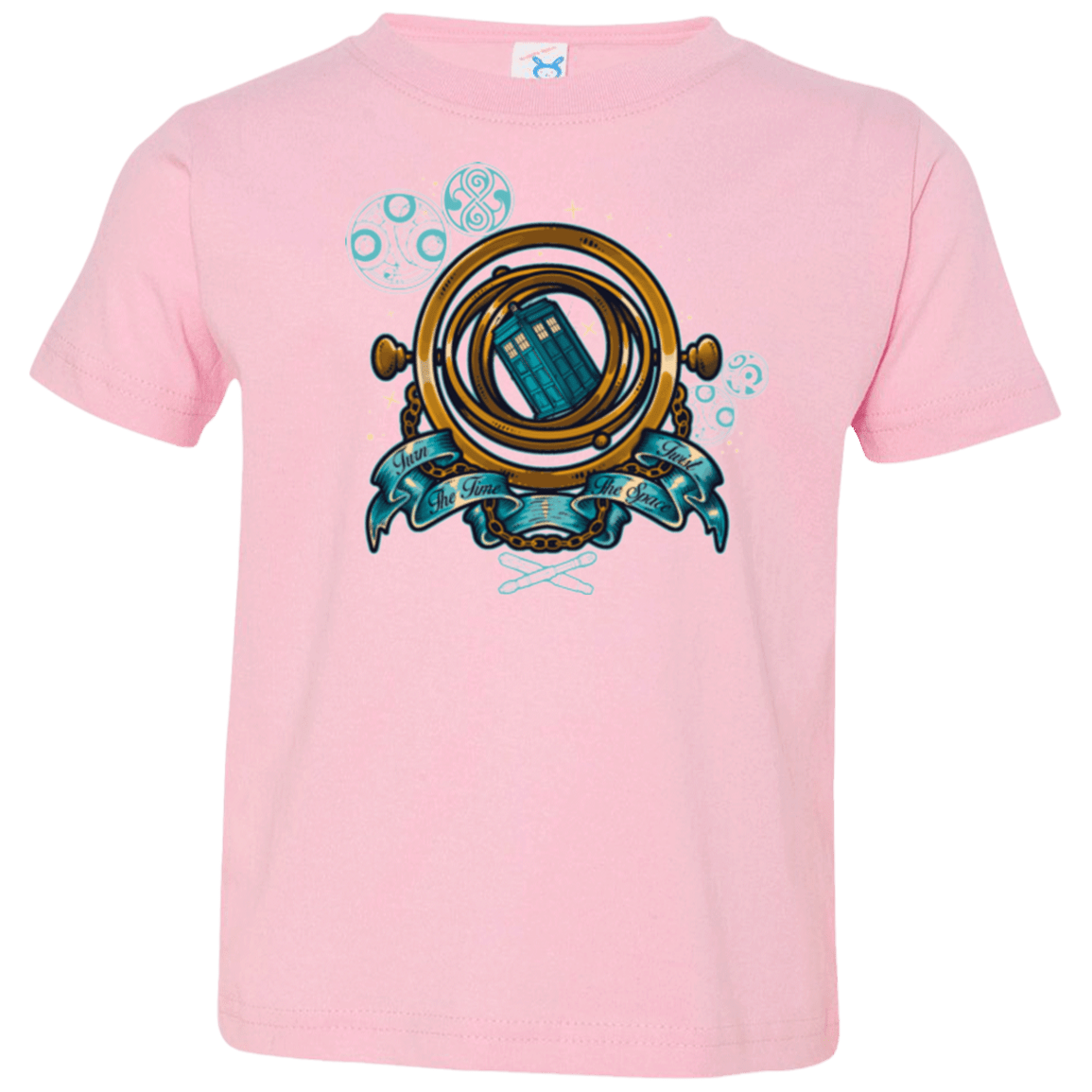 T-Shirts Pink / 2T TURN THE TIME TWIST THE SPACE Toddler Premium T-Shirt
