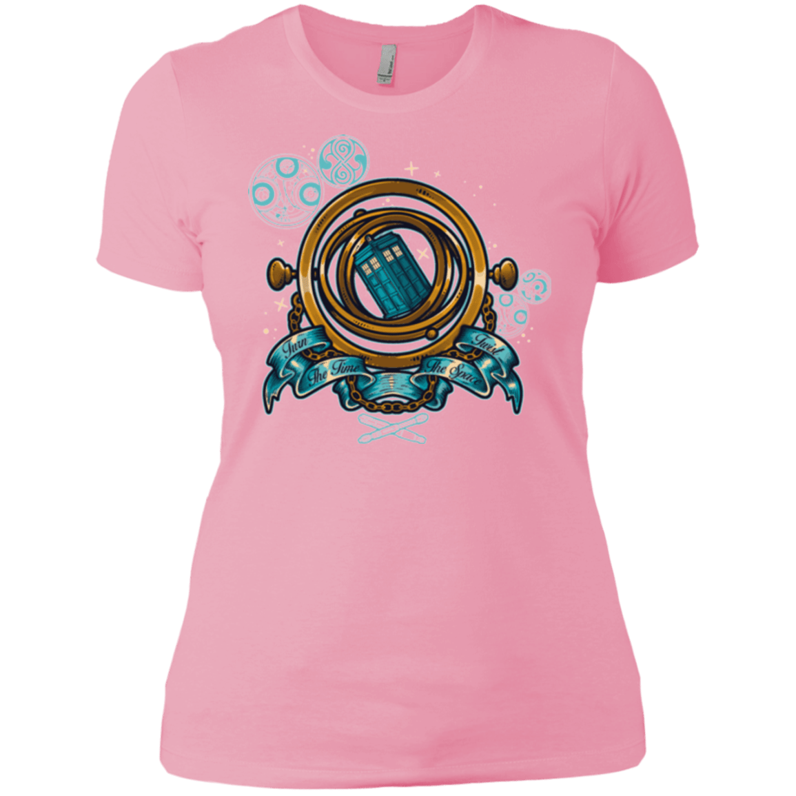 T-Shirts Light Pink / X-Small TURN THE TIME TWIST THE SPACE Women's Premium T-Shirt