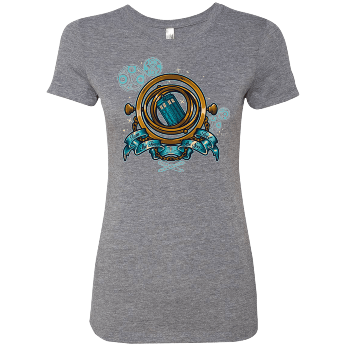 T-Shirts Premium Heather / Small TURN THE TIME TWIST THE SPACE Women's Triblend T-Shirt