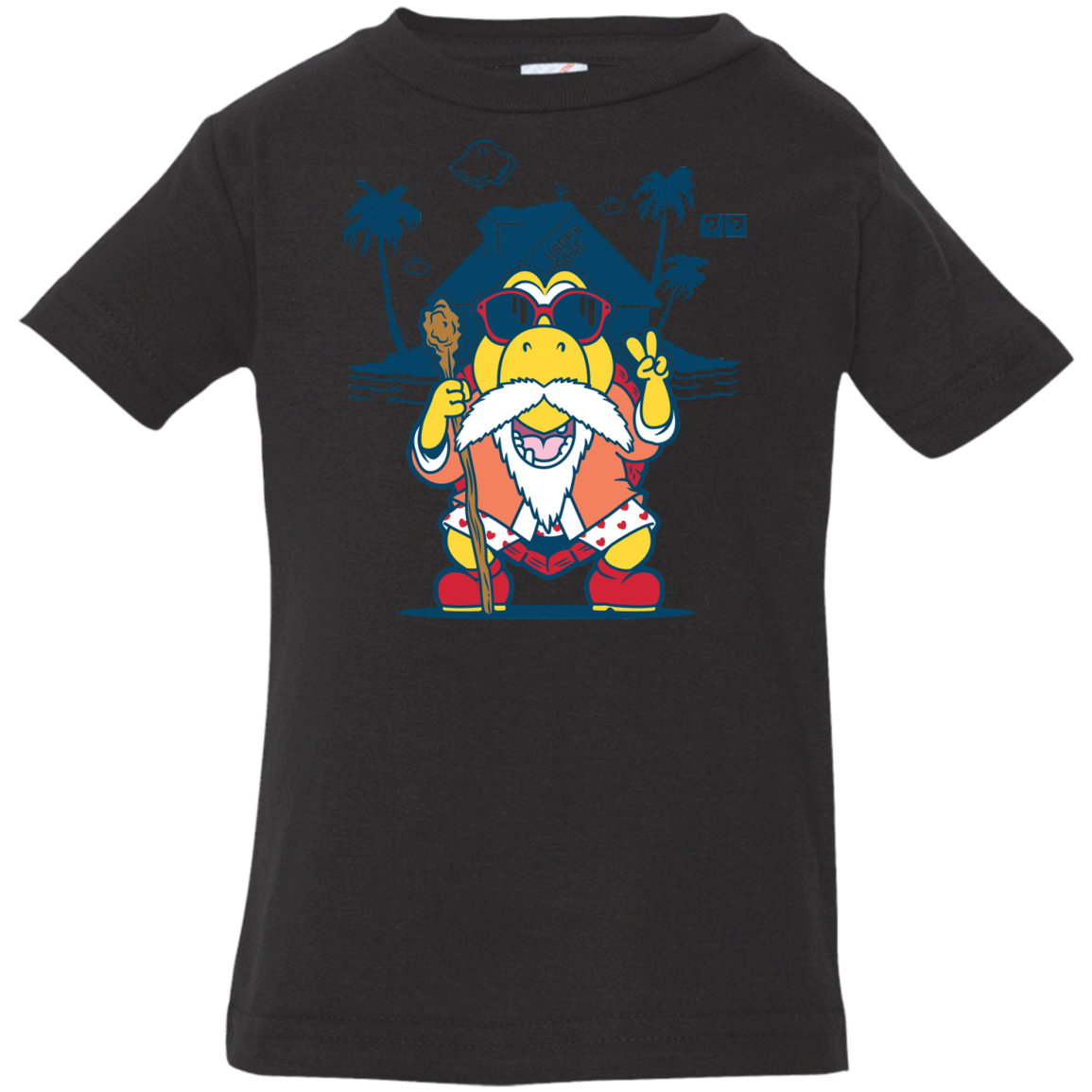 T-Shirts Black / 6 Months TURTLE HERMIT Infant Premium T-Shirt