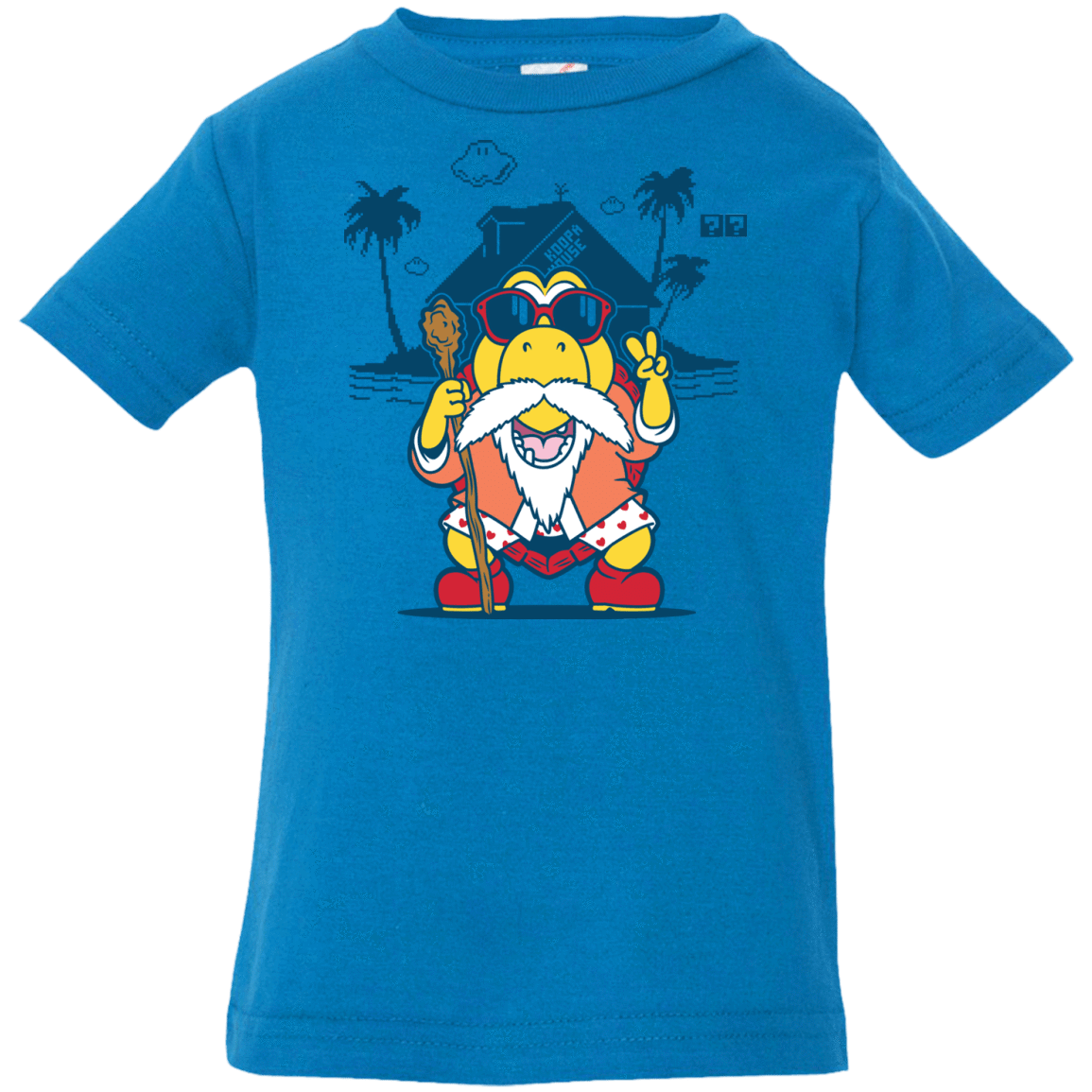 T-Shirts Cobalt / 6 Months TURTLE HERMIT Infant Premium T-Shirt