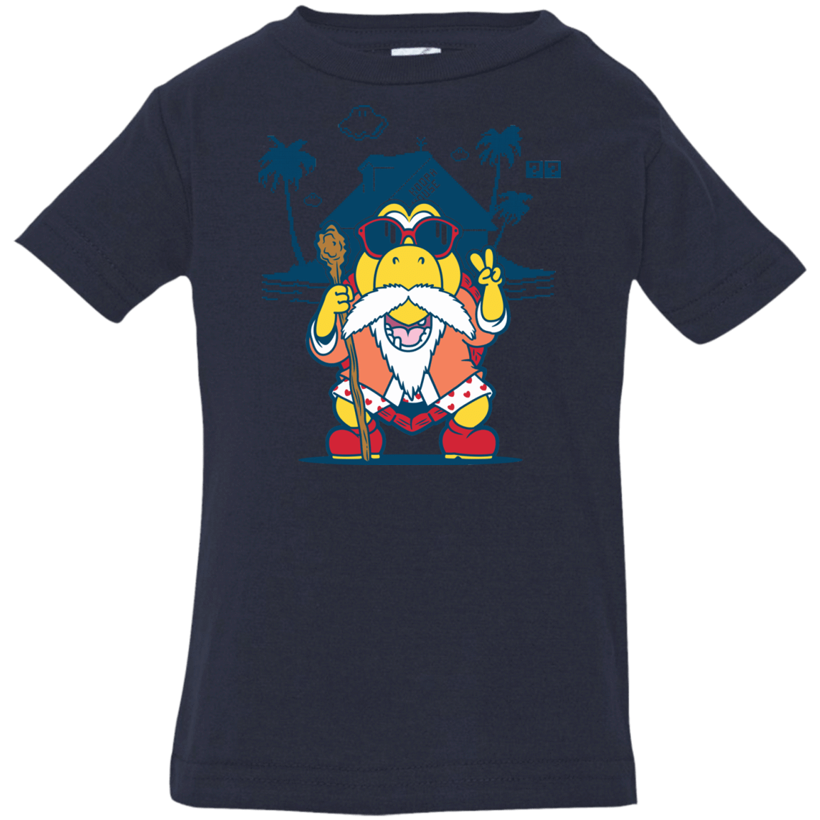 T-Shirts Navy / 6 Months TURTLE HERMIT Infant Premium T-Shirt