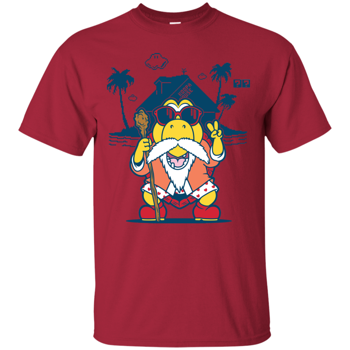 T-Shirts Cardinal / S TURTLE HERMIT T-Shirt