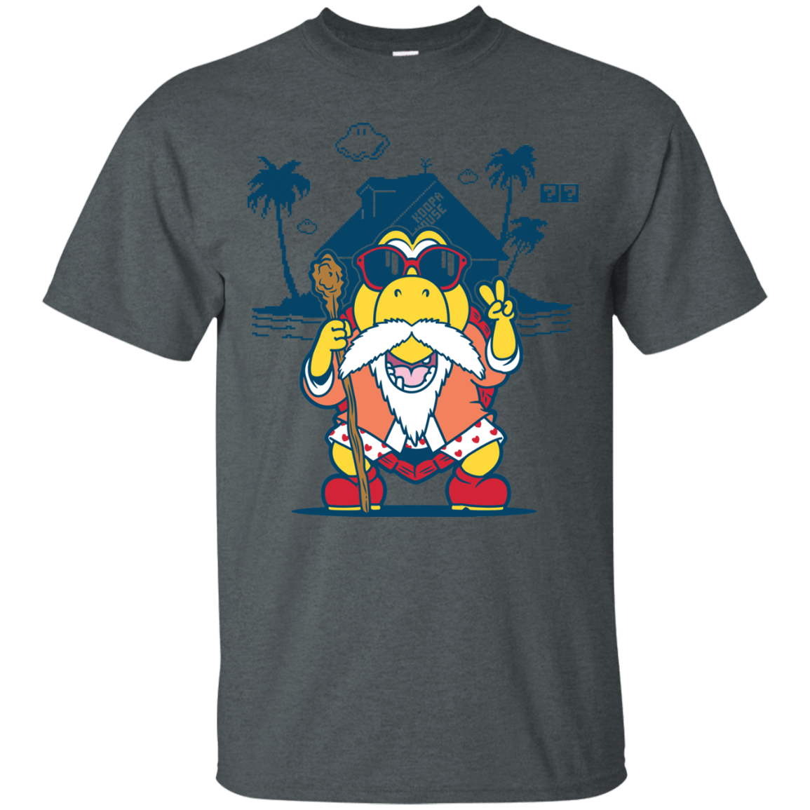 T-Shirts Dark Heather / S TURTLE HERMIT T-Shirt