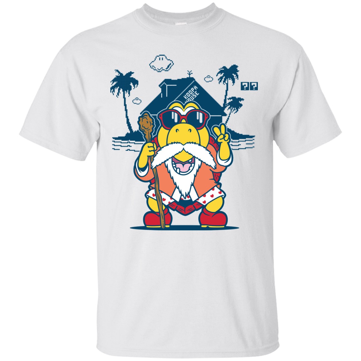 T-Shirts White / S TURTLE HERMIT T-Shirt