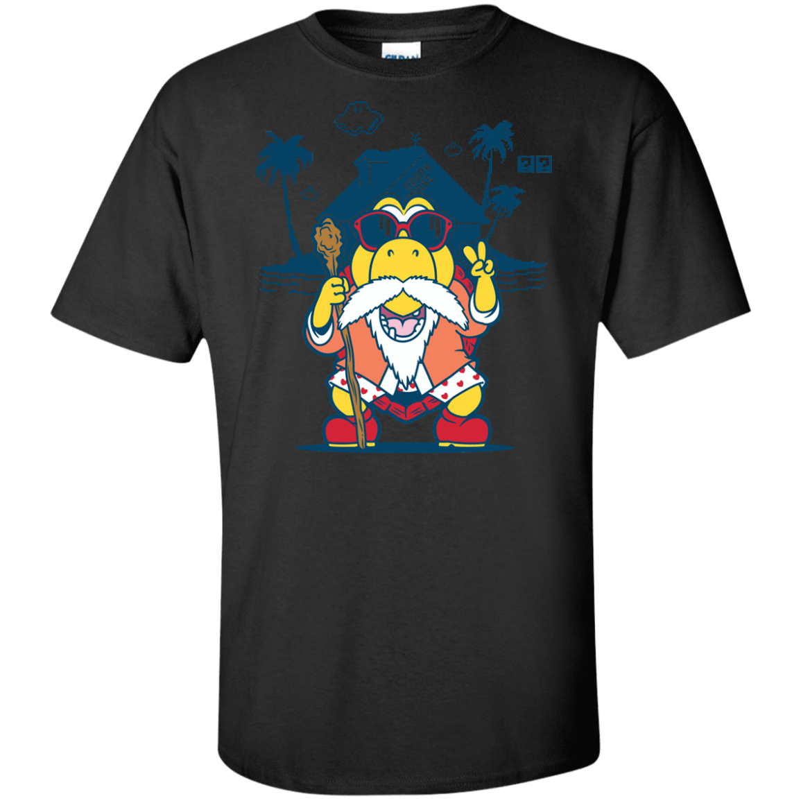 T-Shirts Black / XLT TURTLE HERMIT Tall T-Shirt