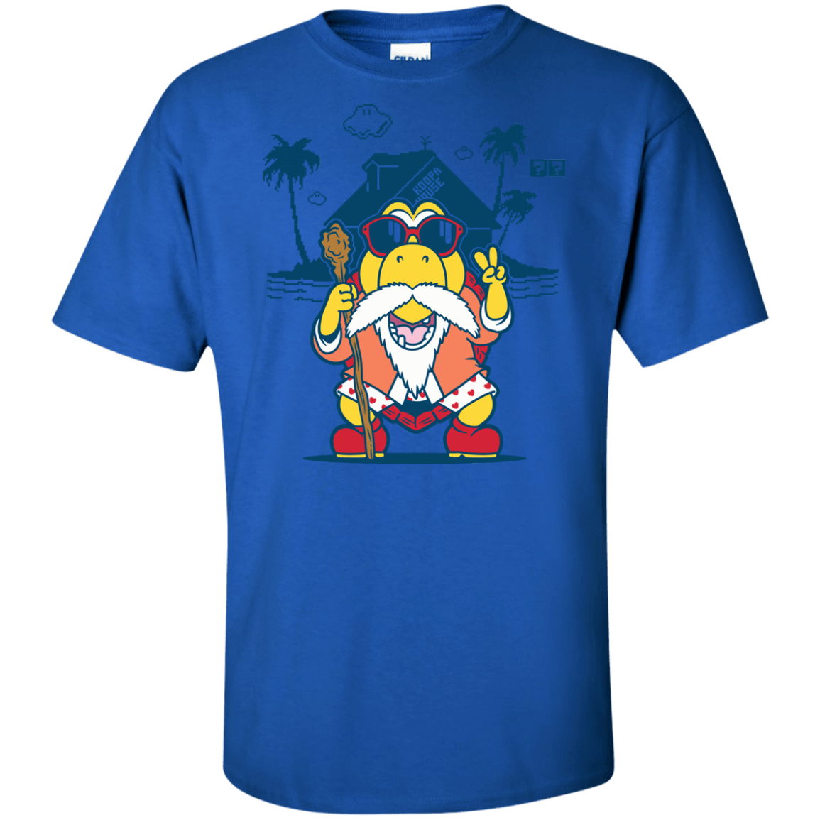 T-Shirts Royal / XLT TURTLE HERMIT Tall T-Shirt